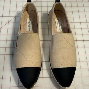 Like new Cole Haan tan & black grand ambition loafers, Women’s 8.5, super comfy!